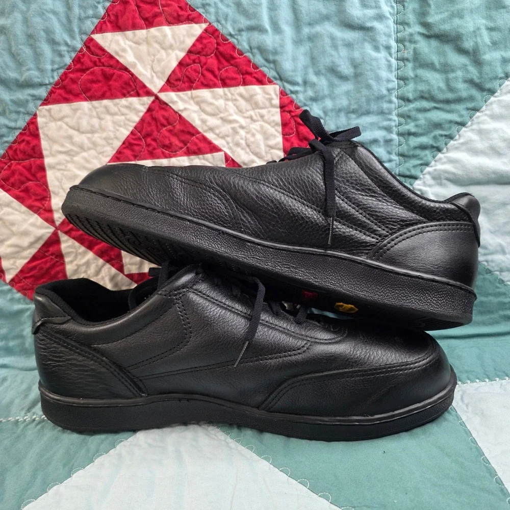 Red Wing 834-6333 Mens Postman Oxford Shoes Black Leather 11.5 XW Made in USA